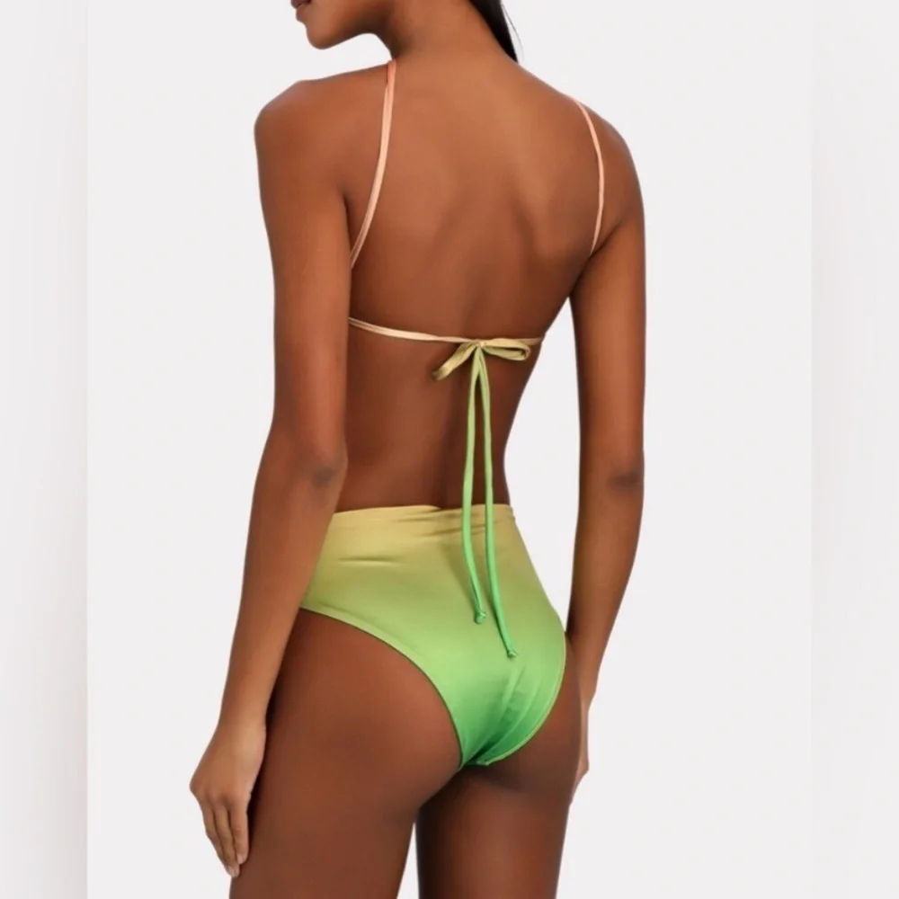 New! Baobab Kira Cut-Out Ombré Gradient One-Piece Swimsuit 27684